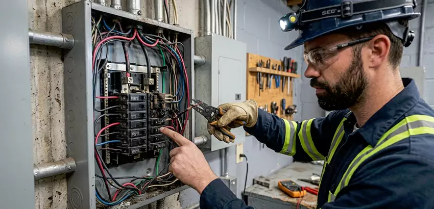 Breaker Box Short Circuit Repair in Daytona Beach