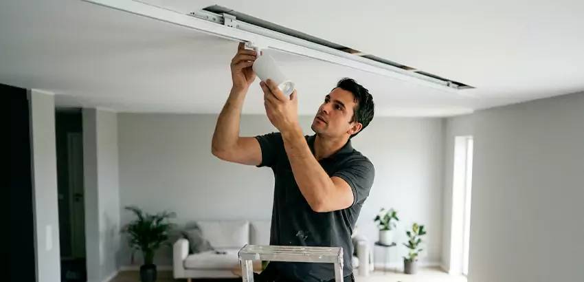 Recessed Track Lighting Installation in Daytona Beach