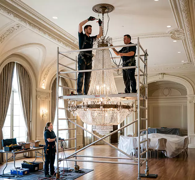 Professional Chandelier Installation: Your Local Fixture Team in Daytona Beach, FL